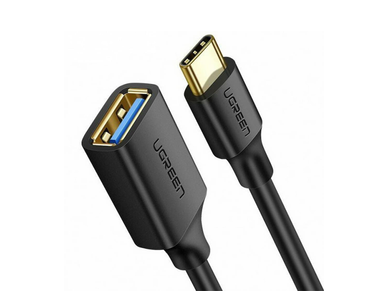 UGREEN USB-C Male to USB 3.0 A Female Cable (Black)